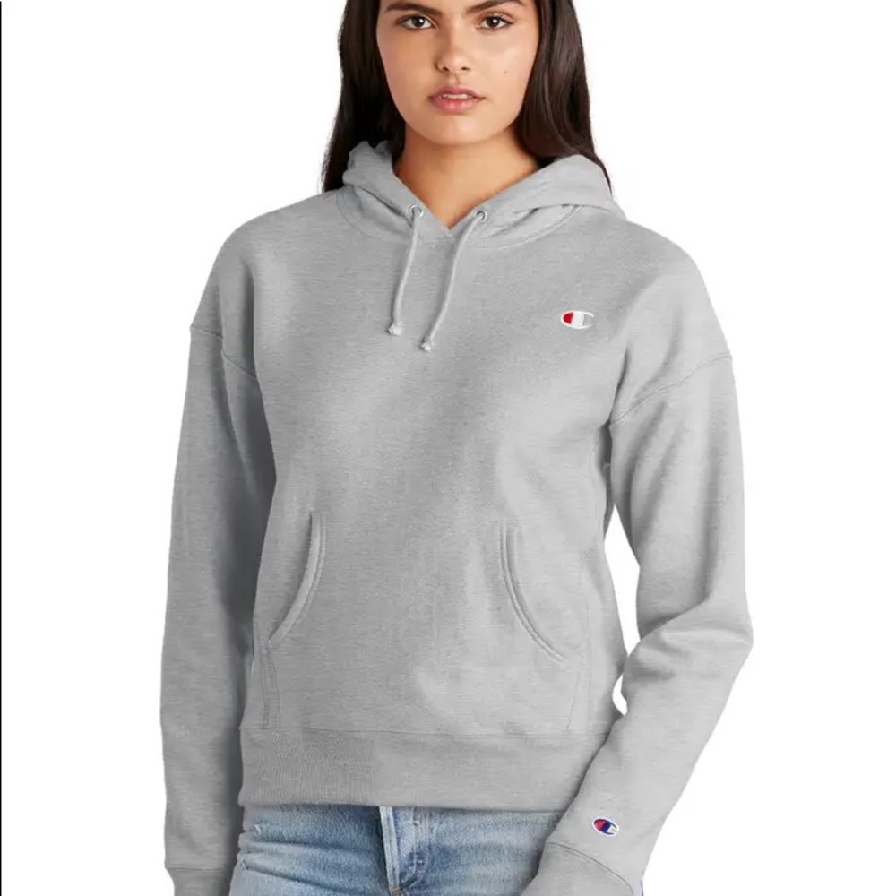 Champion Reverse Weave Grey Hoodie